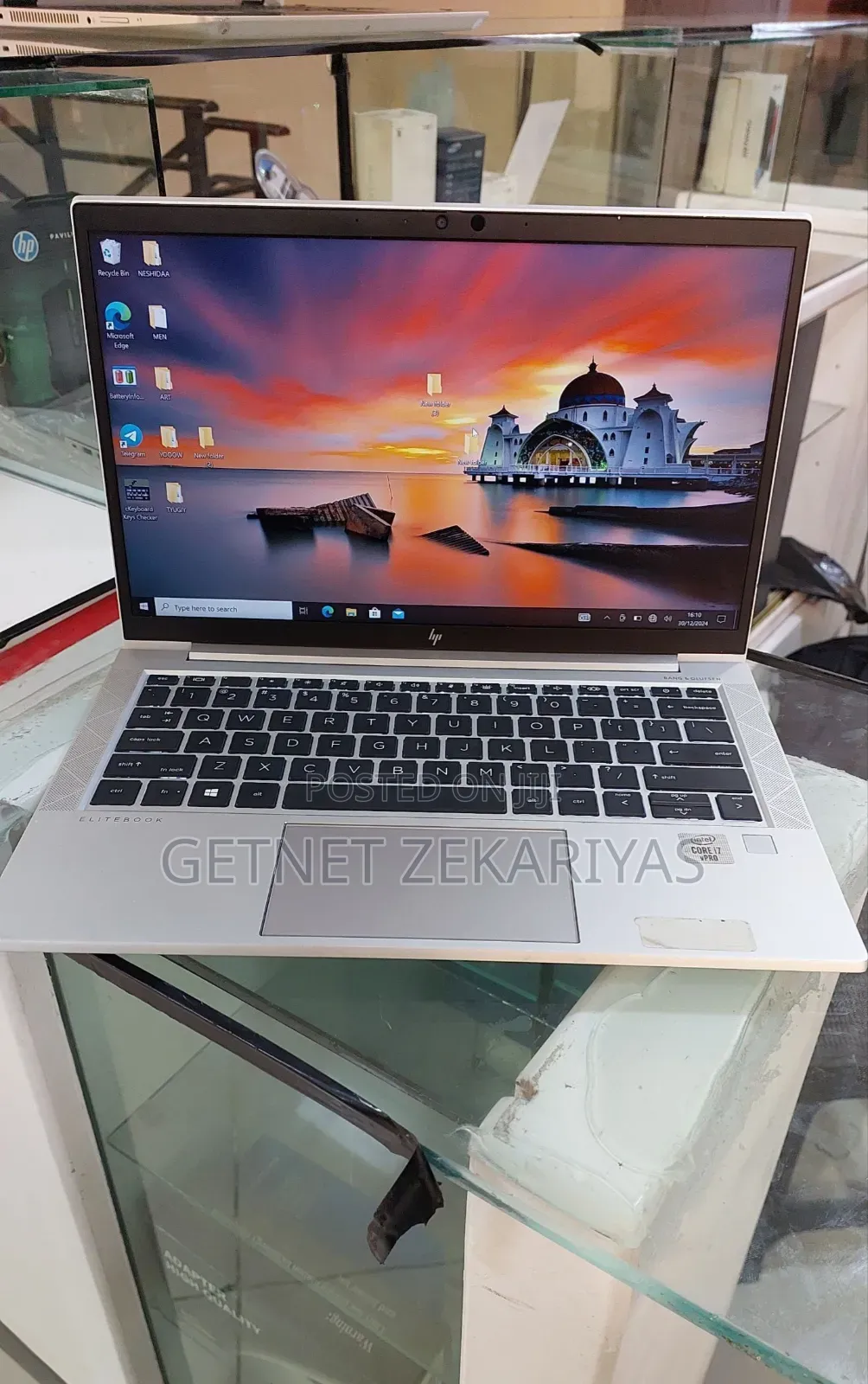 New Laptop HP EliteBook 840 G7 16GB Intel Core I7 SSD 512GB
