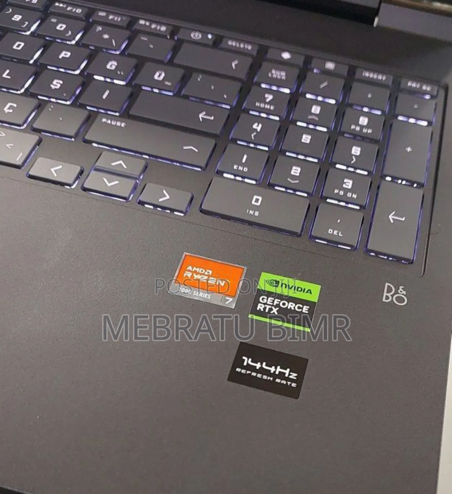 New Laptop HP Victus 16 16GB AMD Ryzen 7 SSD 1T