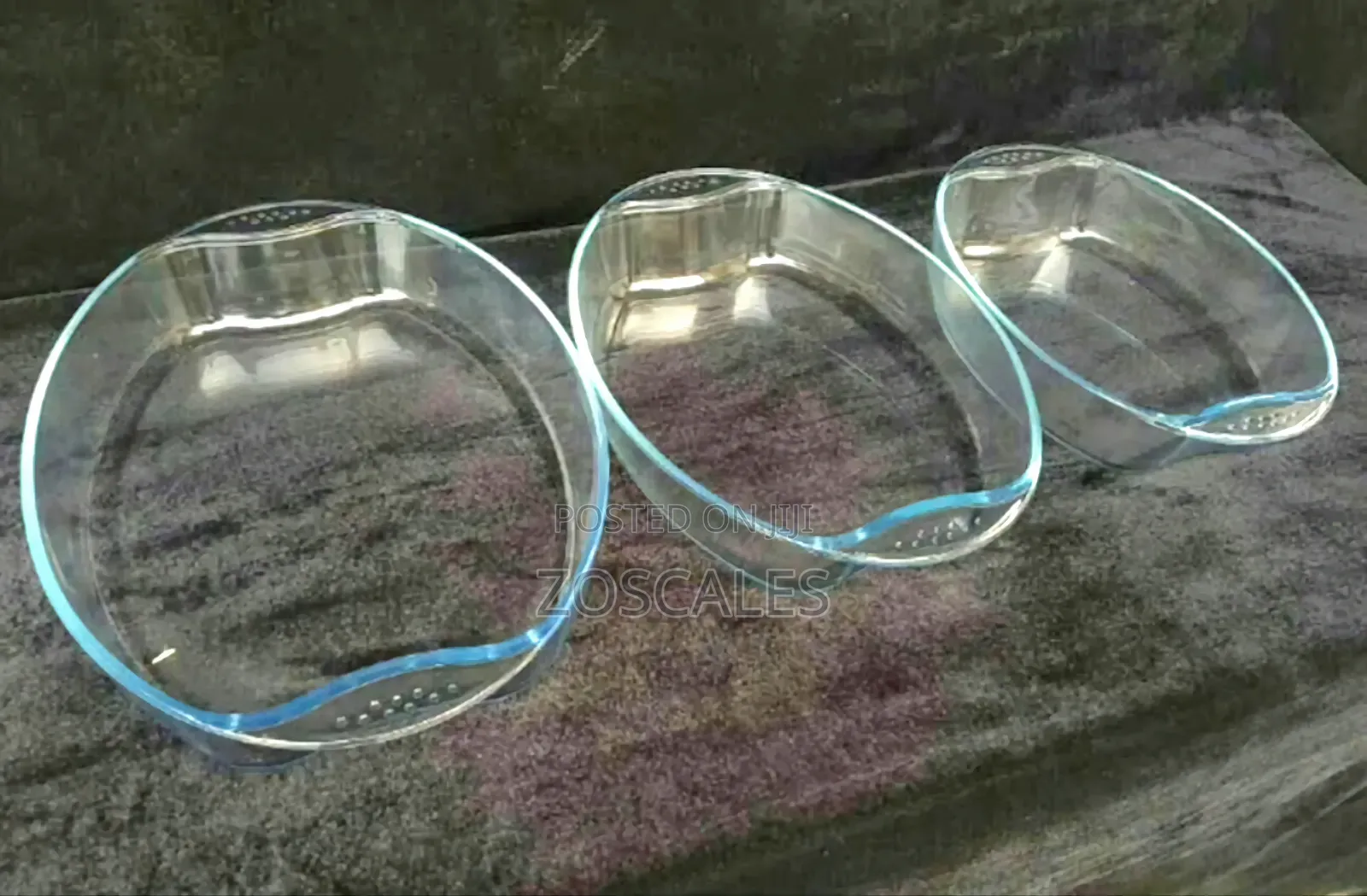 3pcs Glass Patra