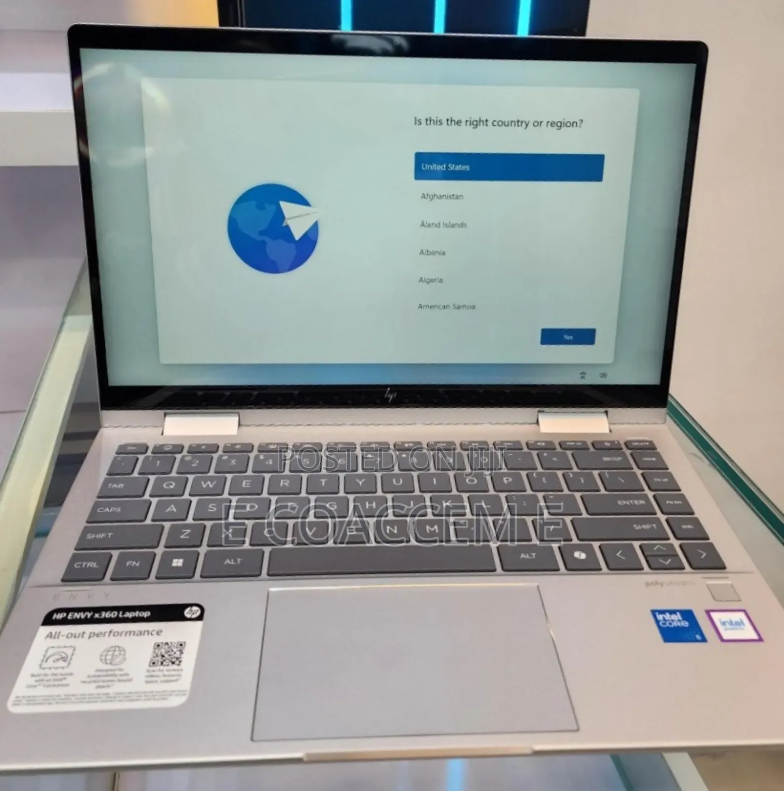 New Laptop HP 8GB Intel Core I5 SSD 512GB