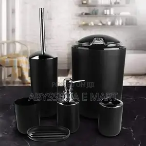 6 Piece Bathroom Accessory Set