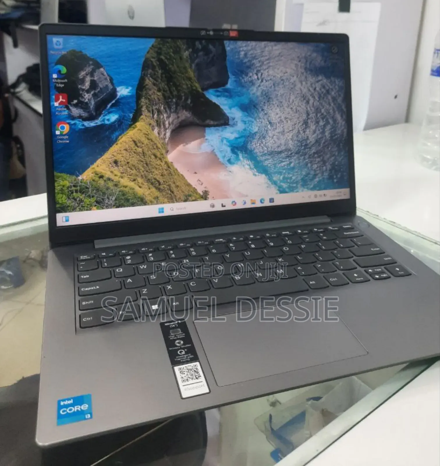 New Laptop Lenovo Ideapad 3 8GB Intel Core I3 SSD 256GB