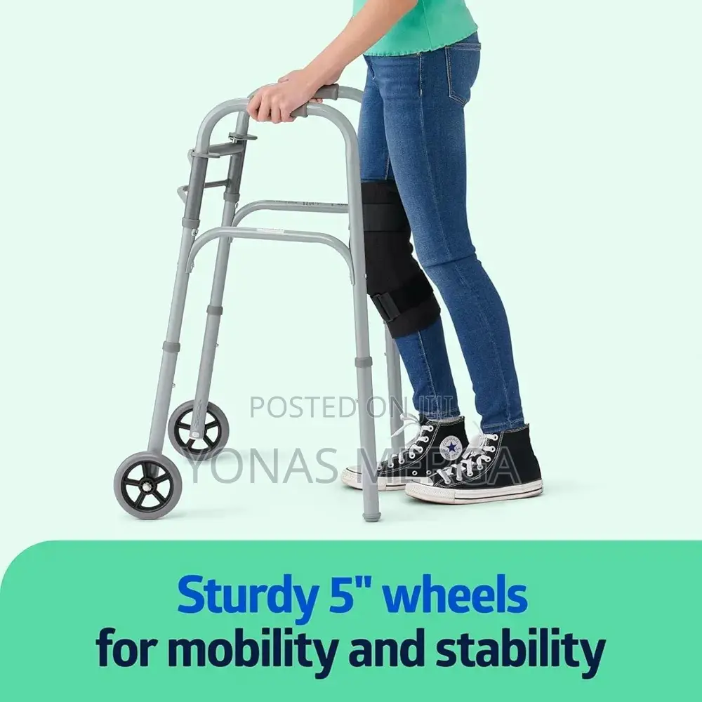 Walker Frames for Elderly, Disability敢uaerx Foldable Wheeled