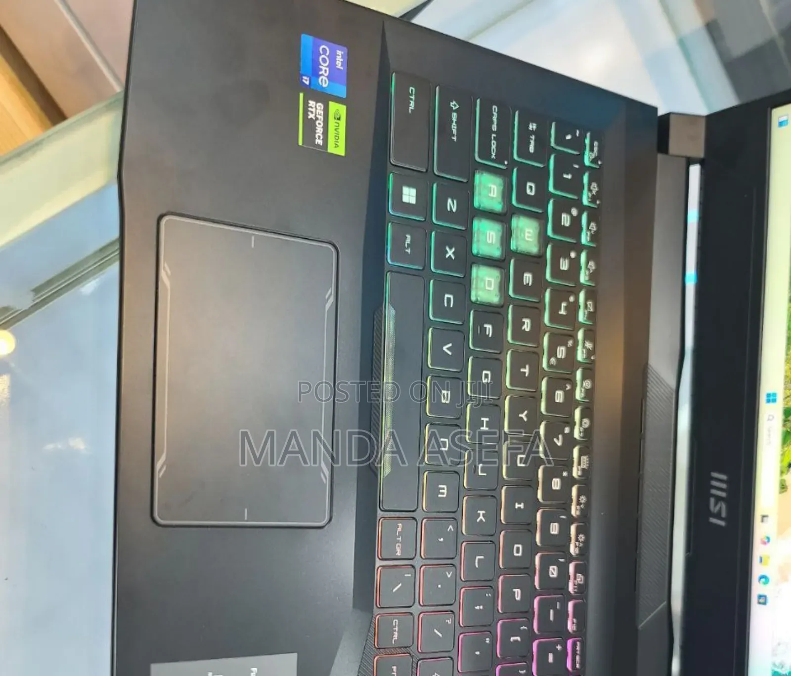 New Laptop MSI 16GB Intel Core I7 SSD 1T