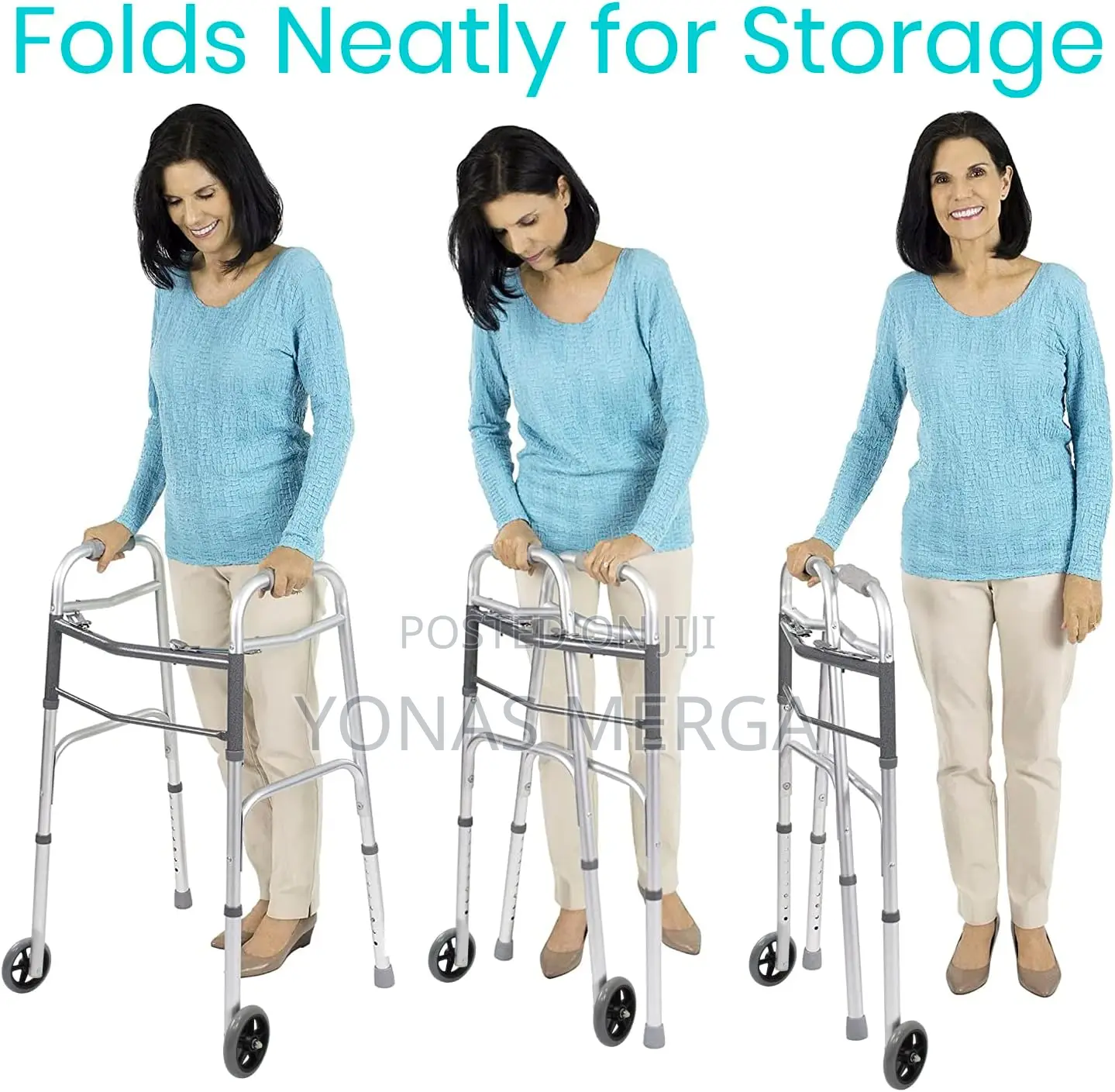 Injured Walker塒4legged魂supregear Standard Folding Walker