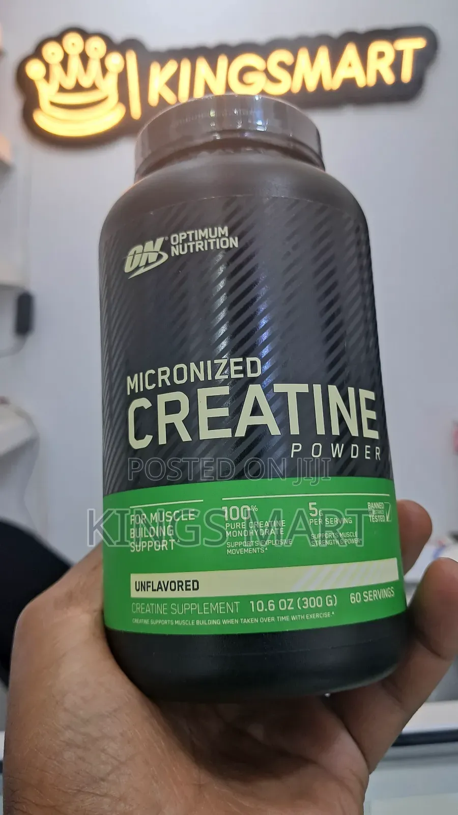 Optimum Nutrition Micronised Creatine MONOHYDRATE 60 Serving