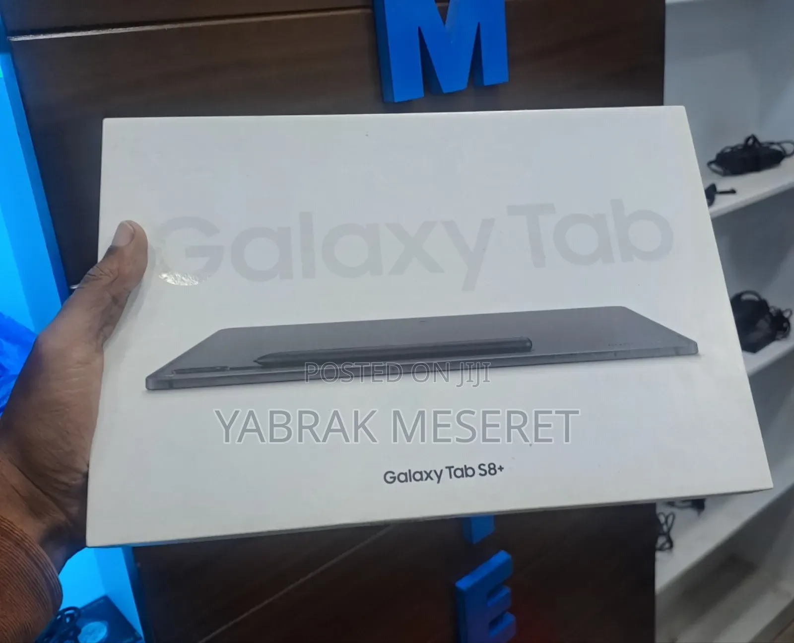New Samsung Galaxy Tab S8+ 256 GB Black