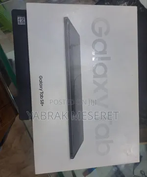New Samsung Galaxy Tab S8+ 256 GB Black