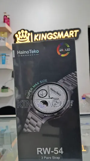 ለስጦታ  Hainoteko RW-54 Smart Watch  for Gentleman