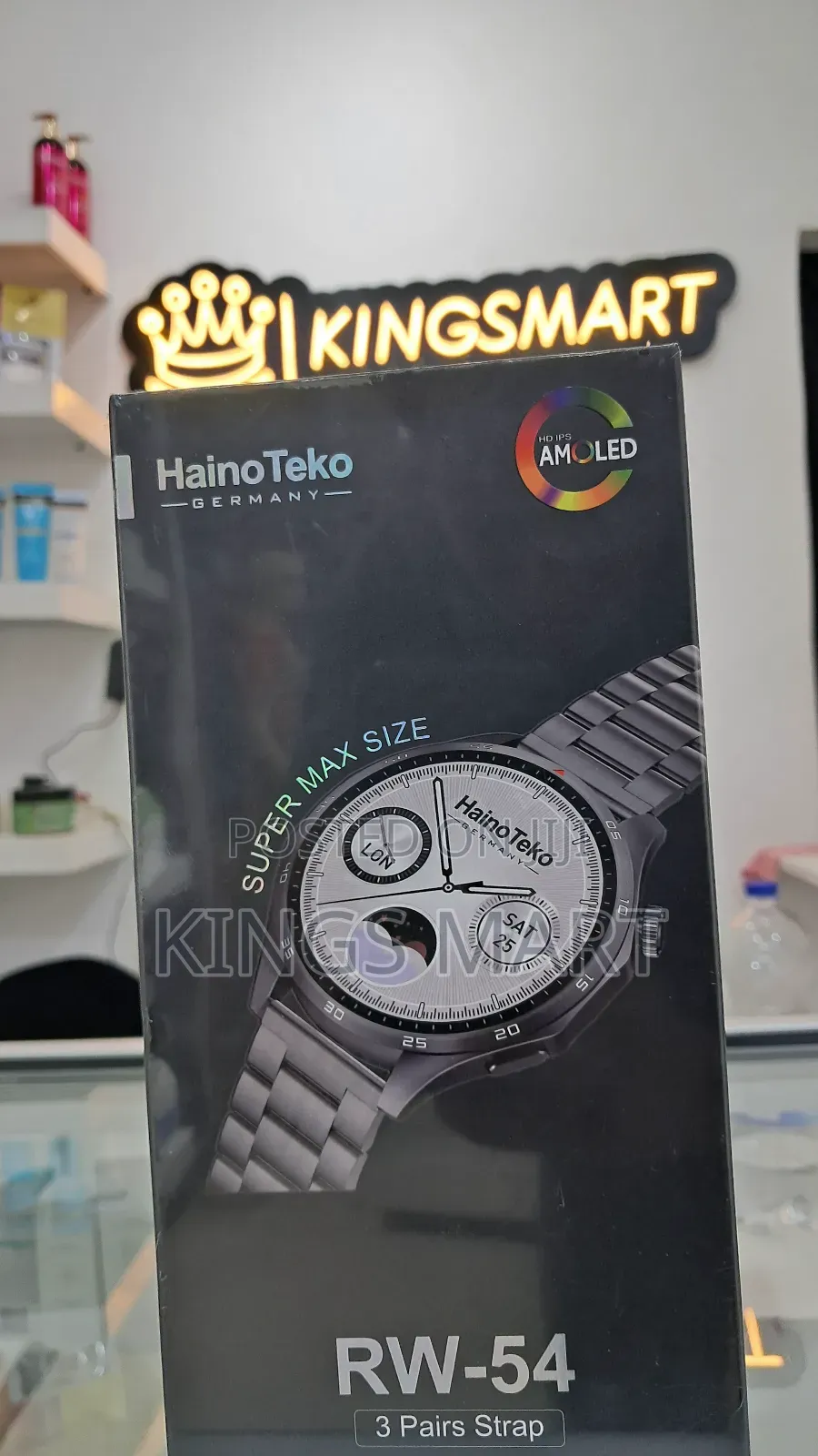ለስጦታ  Hainoteko RW-54 Smart Watch  for Gentleman