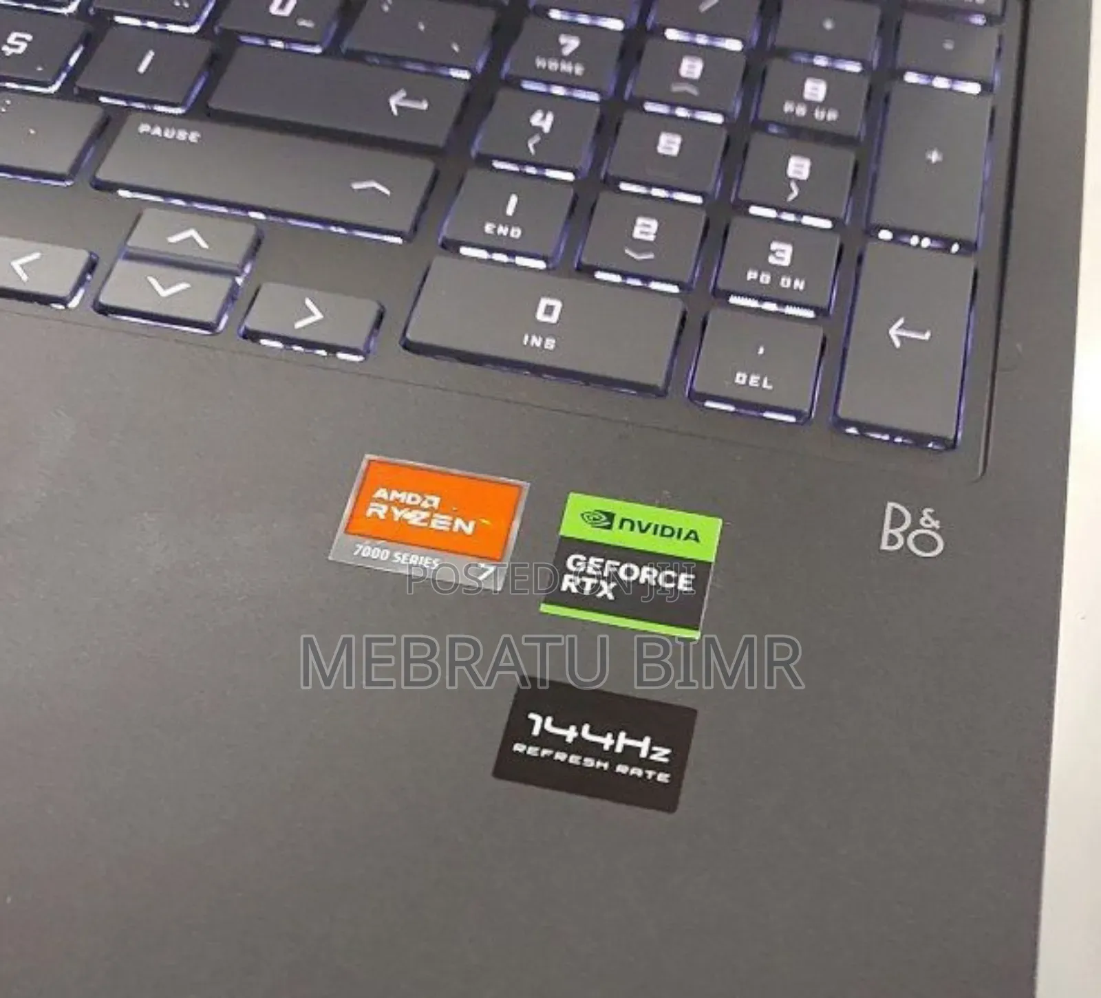 New Laptop HP Victus 16 16GB AMD Ryzen 7 SSD 1T
