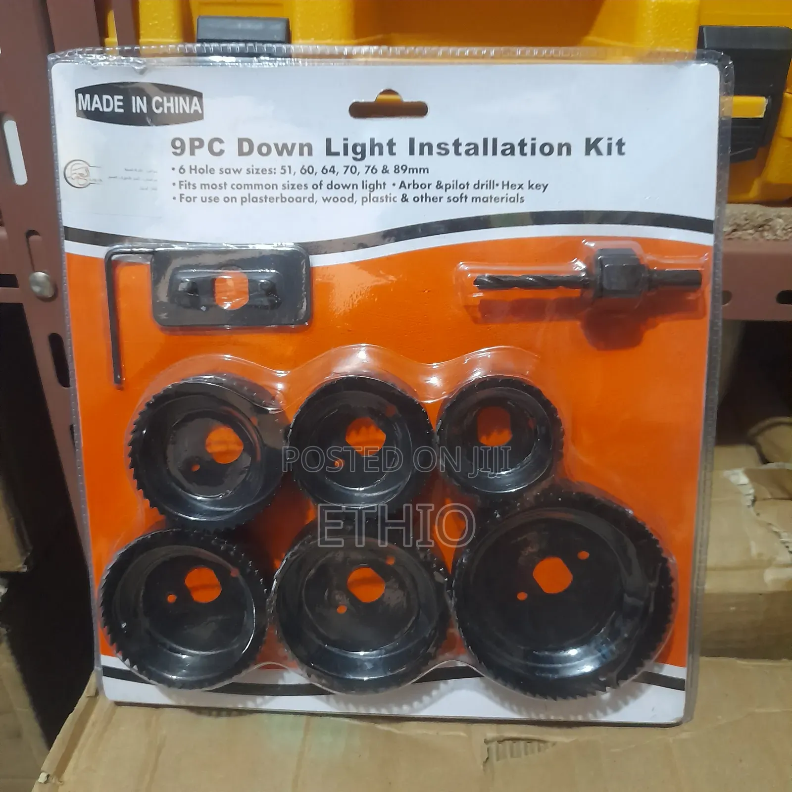 Hole Saw Set 9pcs