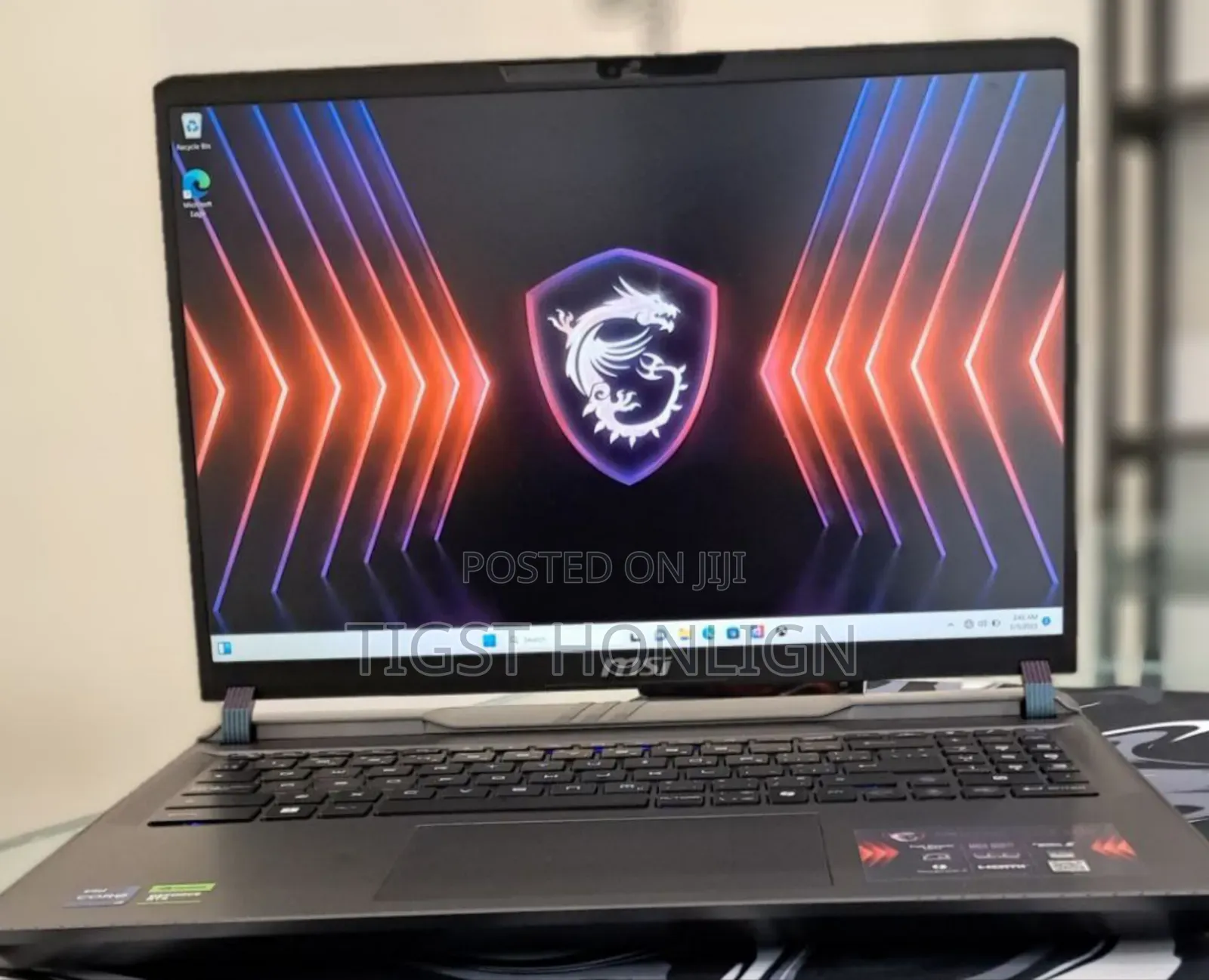 New Laptop MSI Vector GP66HX 12UGS 32GB Intel Core I9 SSD 1T