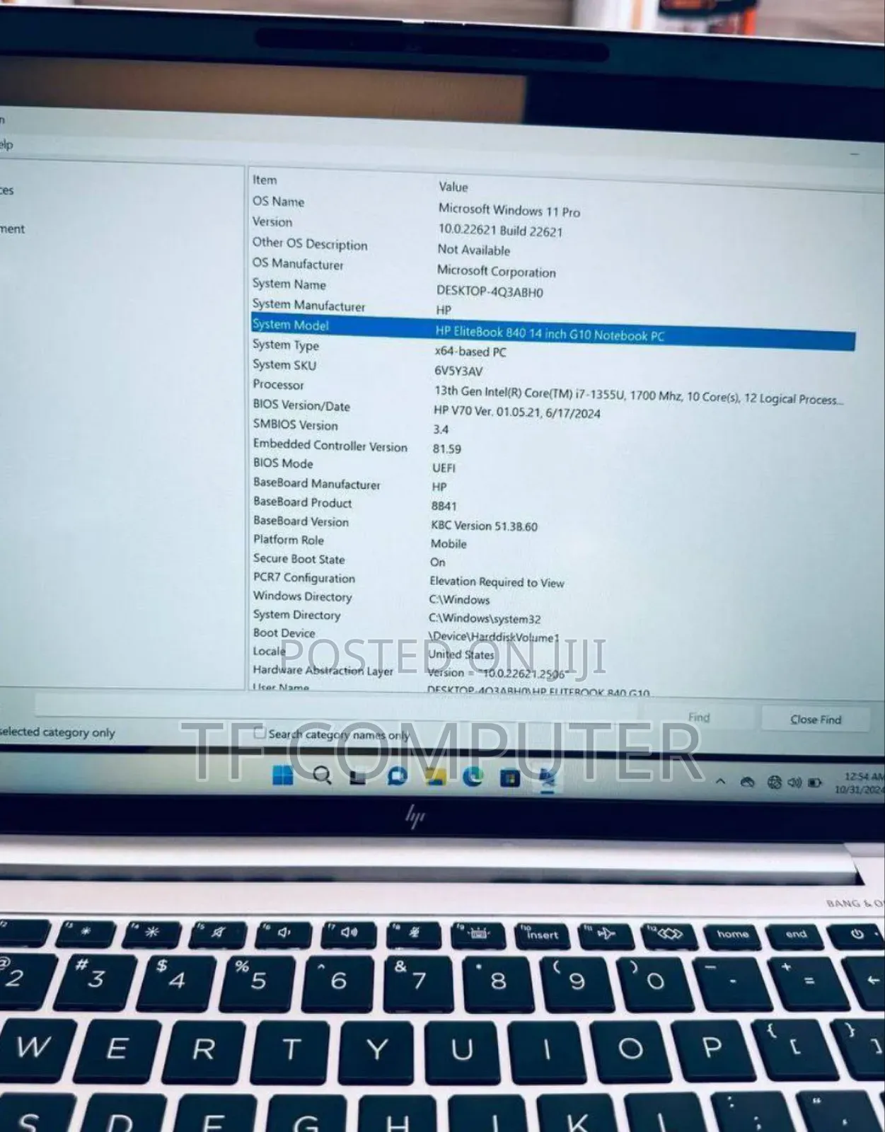 New Laptop HP EliteBook 840 G8 16GB Intel Core I7 SSD 512GB