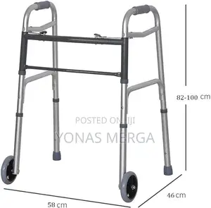 Photo - Walker既ወከር旬solutions Lumex Everyday Adult Walker Walking Aid