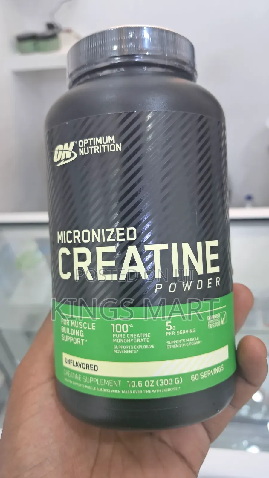 Micronised Creatine MONOHYDRATE 60 Serving 