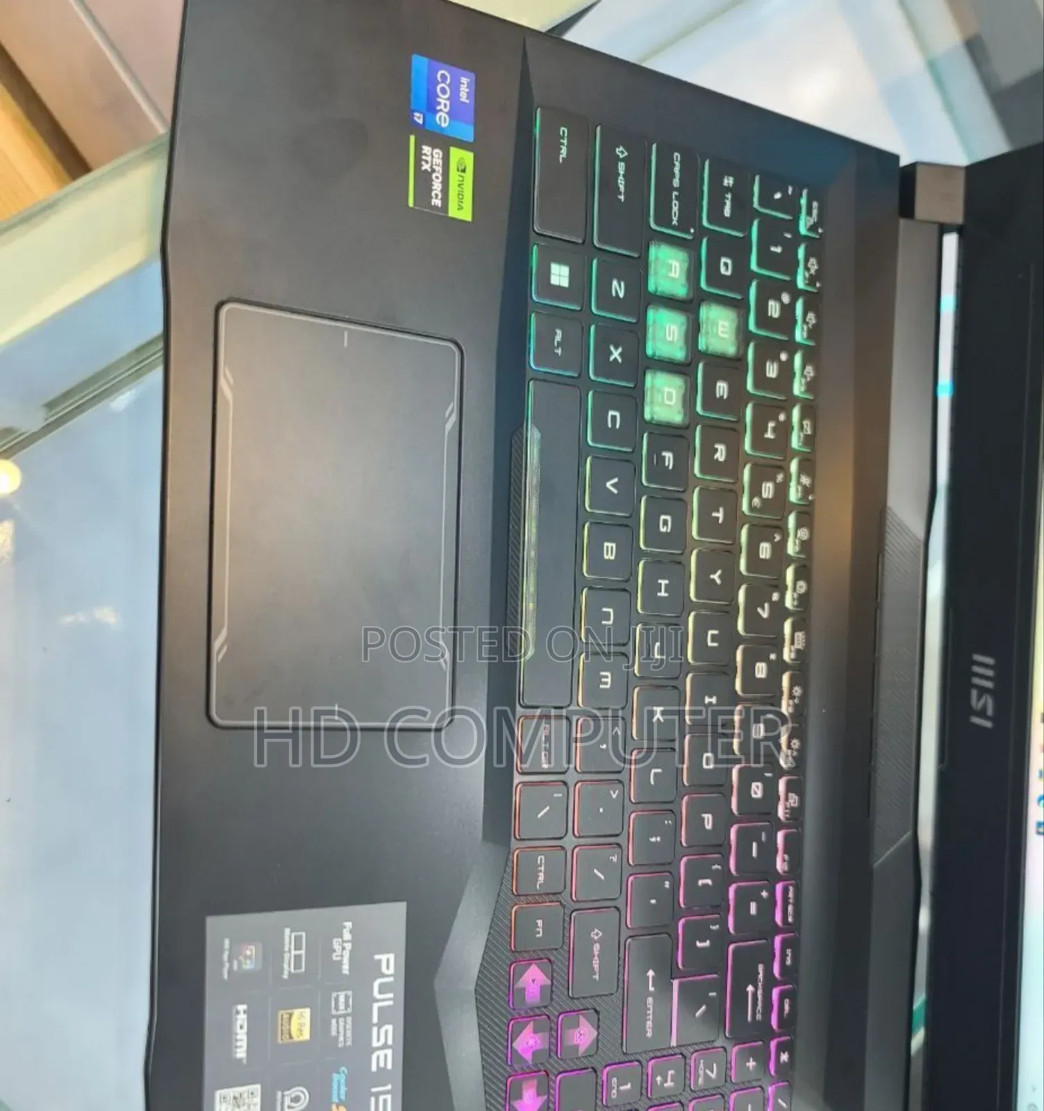 New Laptop MSI GF63 16GB Intel Core I7 SSD 1T