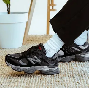 Original New Balance 9060 'Black/Gray' Shoes