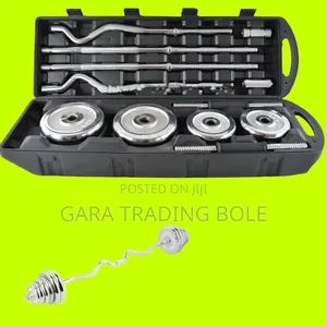 Barbell and Dumbbell 55kg ጤናዎን በቤቶ ይጠብቁ