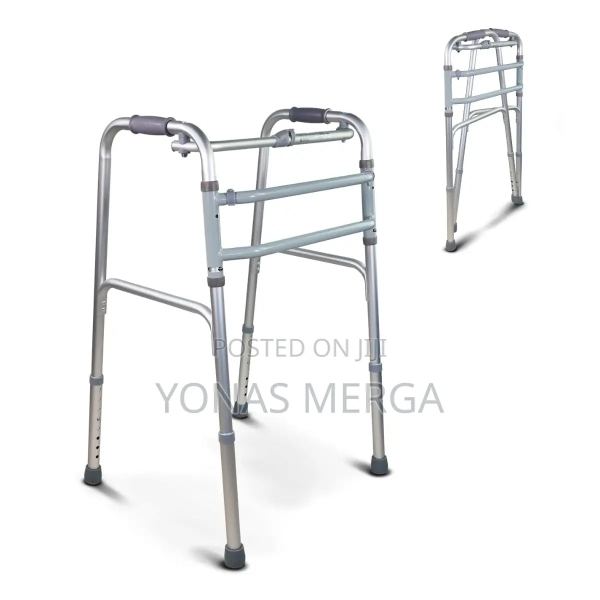 Walker Without Wheels垐anti-Corrosive Aluminum Frame喪 Walker