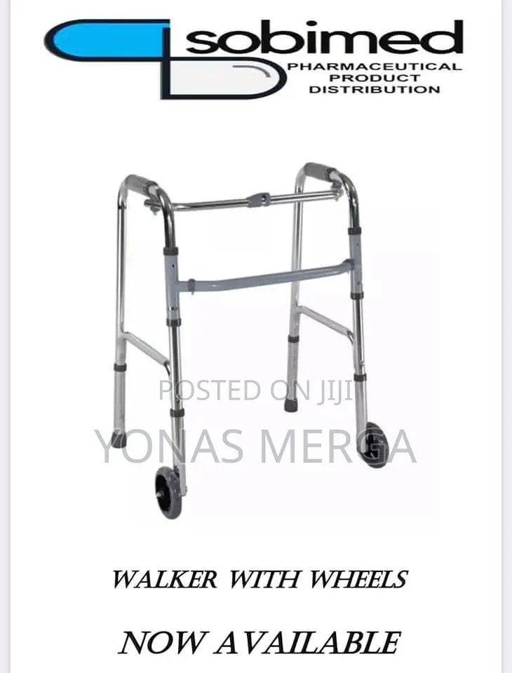 Foldable Walker for Adults Patient亞 |1button Foldable Walker