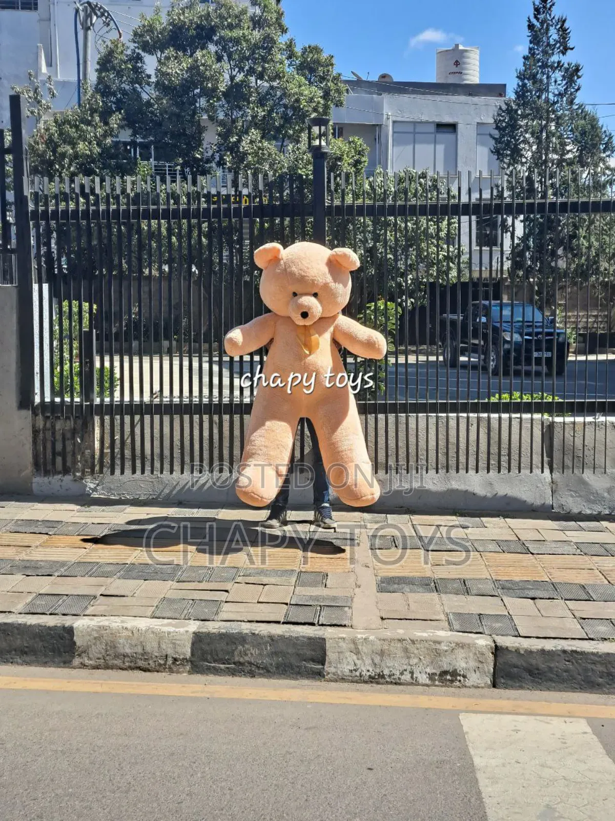 Chapy Toys Size1.5m Cream Teddy Bear