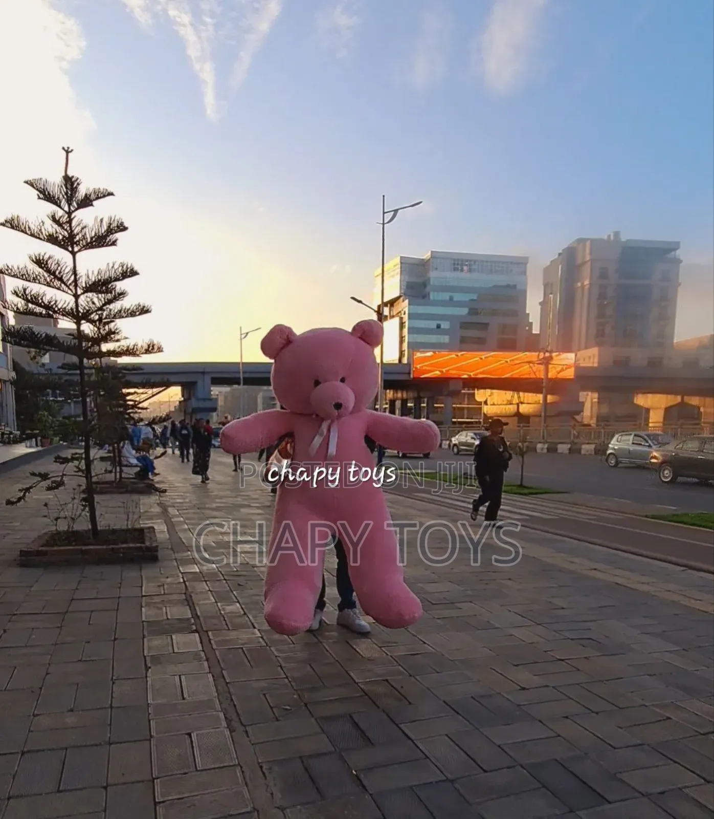 Chapy Toys 2 Meter Pink Teddy Bear