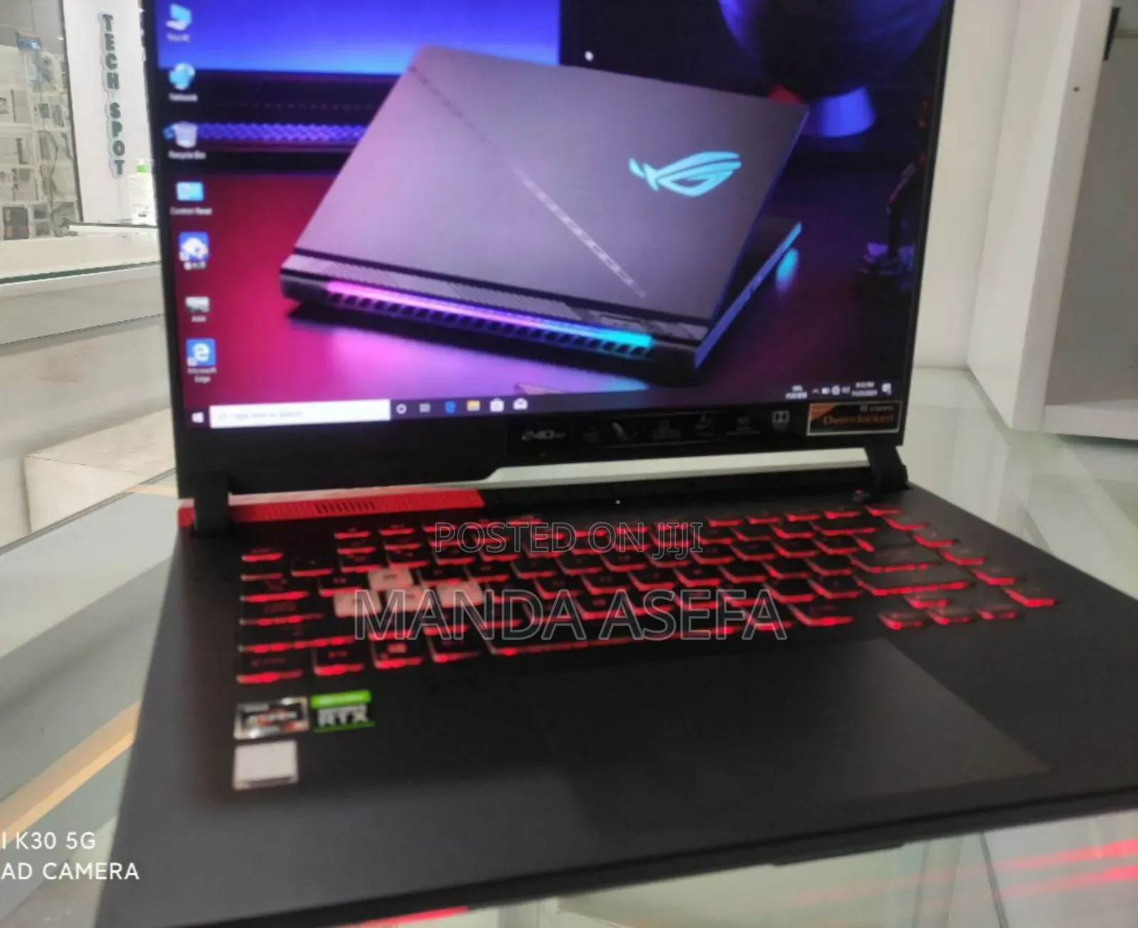 New Laptop Asus ROG Strix G15 16GB AMD Ryzen 9 SSD 512GB