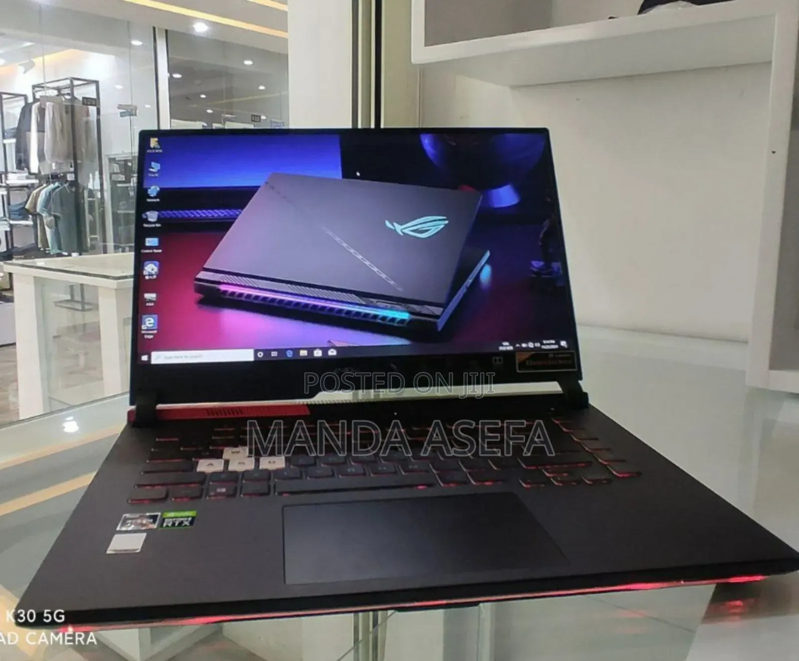 New Laptop Asus ROG Strix G15 16GB AMD Ryzen 9 SSD 512GB