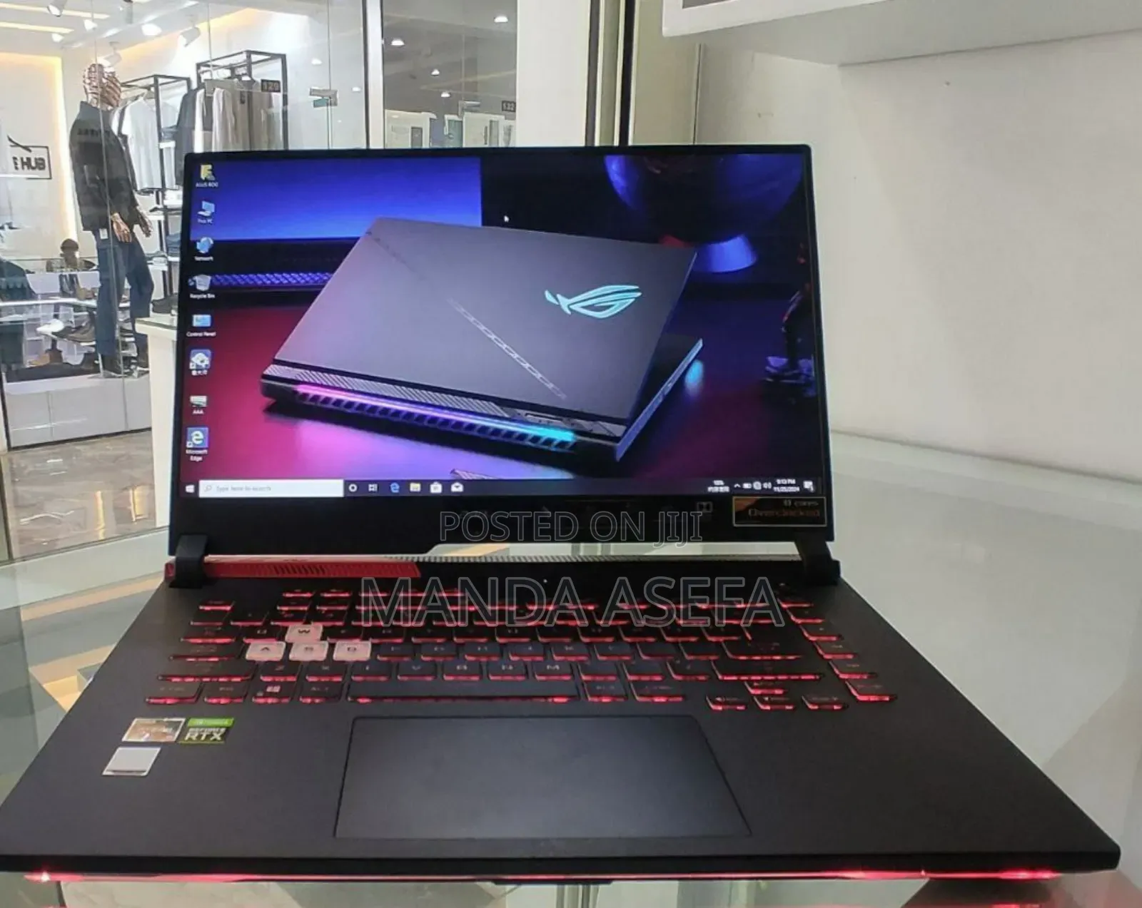 New Laptop Asus ROG Strix G15 16GB AMD Ryzen 9 SSD 512GB