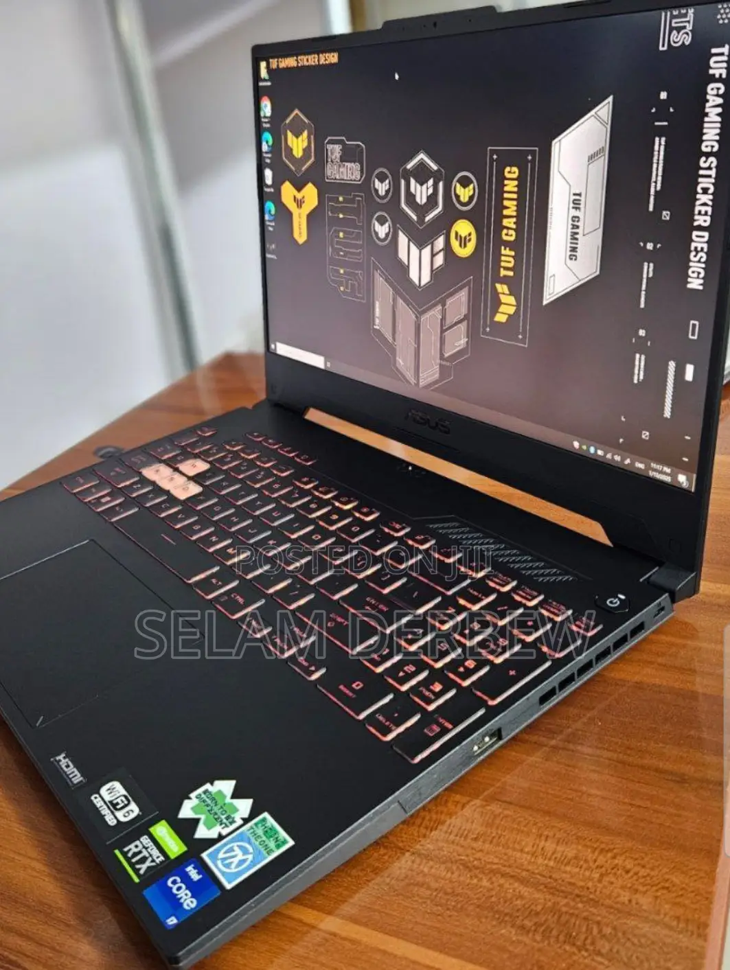 New Laptop Asus TUF Gaming FX504 16GB Intel Core I7 SSD 512GB