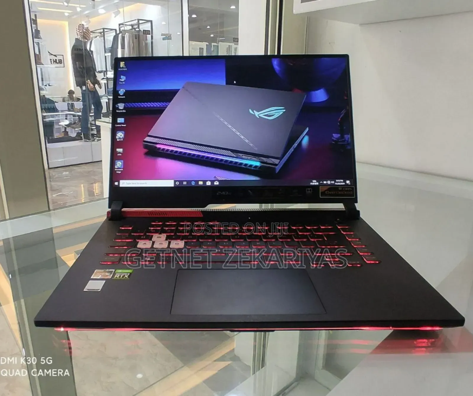 New Laptop Asus ROG Strix G15 16GB AMD Ryzen 9 SSD 512GB