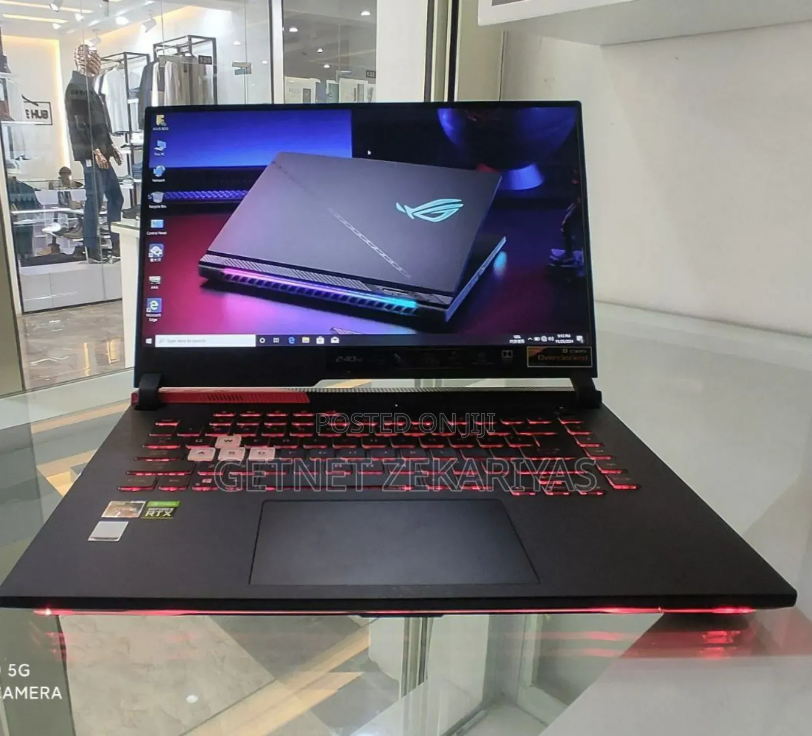 New Laptop Asus ROG Strix G15 16GB AMD Ryzen 9 SSD 512GB