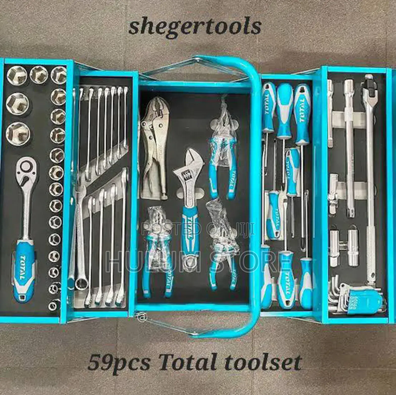 59pcs Total Toolset