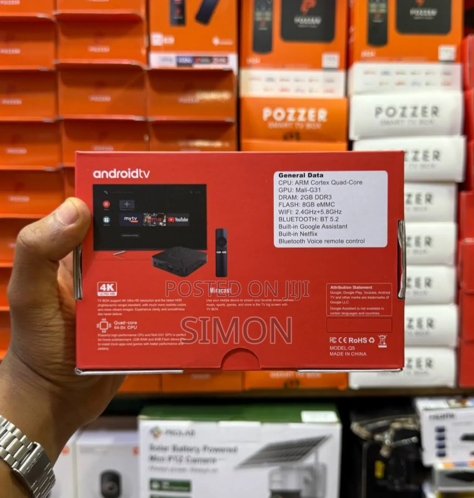 Q5 Android Tv Box Original One