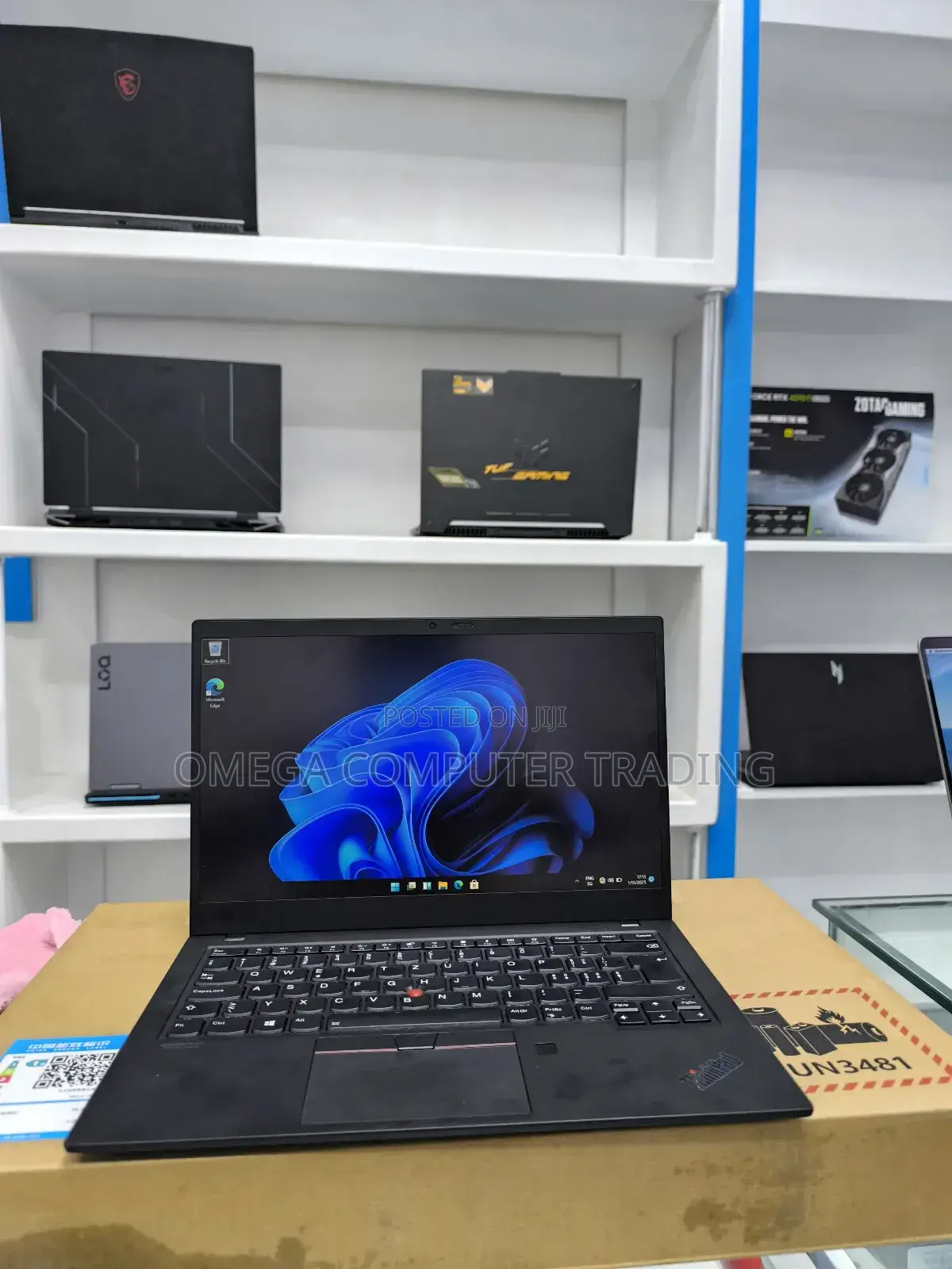 New Laptop Lenovo ThinkPad X1 Carbon 16GB Intel Core i7 SSD 512GB