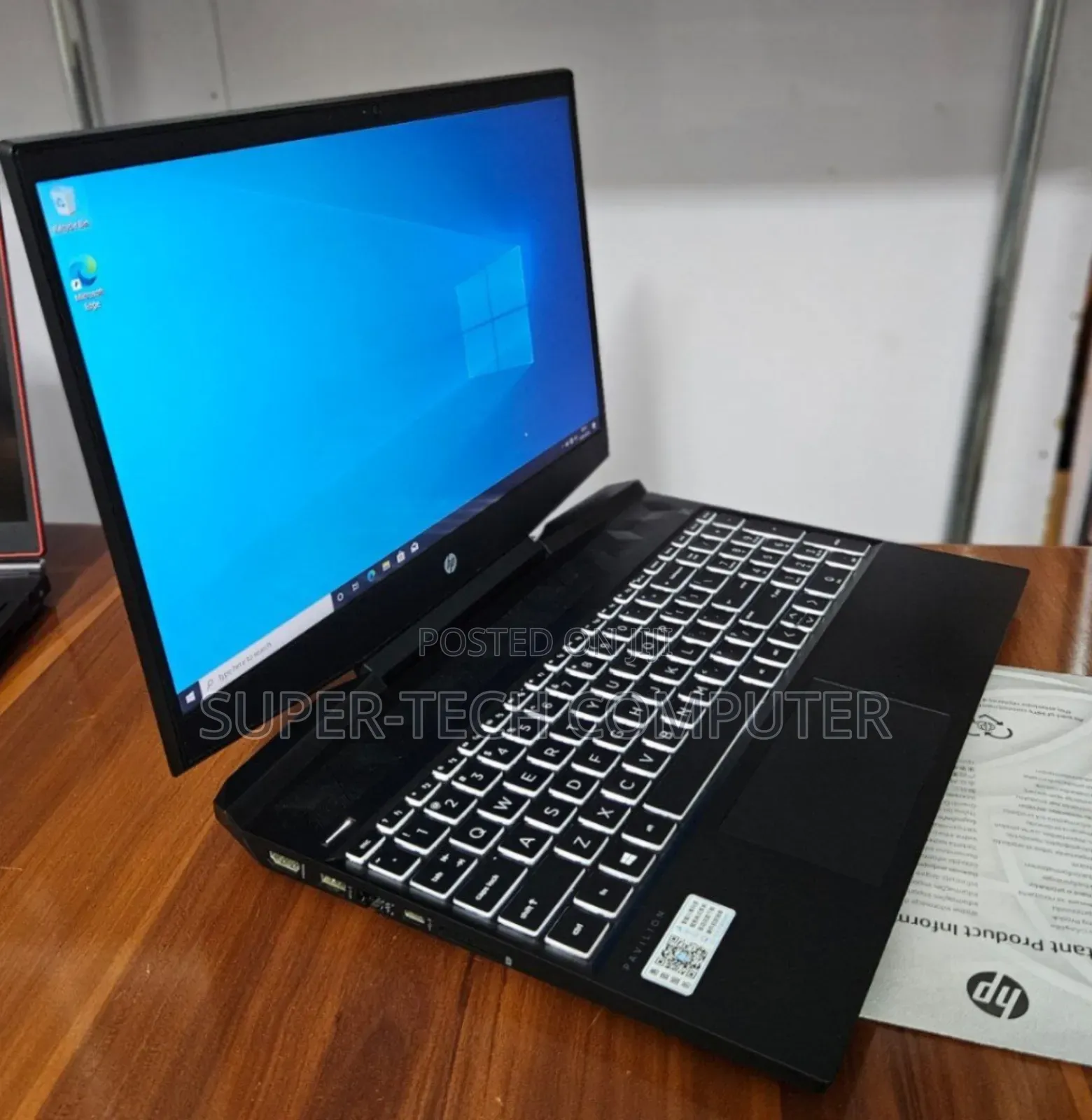 New Laptop HP Pavilion Power 15 16GB Intel Core I5 SSD 512GB