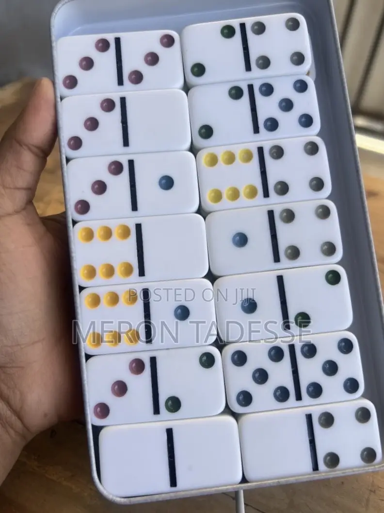 ፕሮፌሽናል ሴራሚክ ዶሚኖስ መጫወቻ | ጨዋታ Ceramic Dominoes