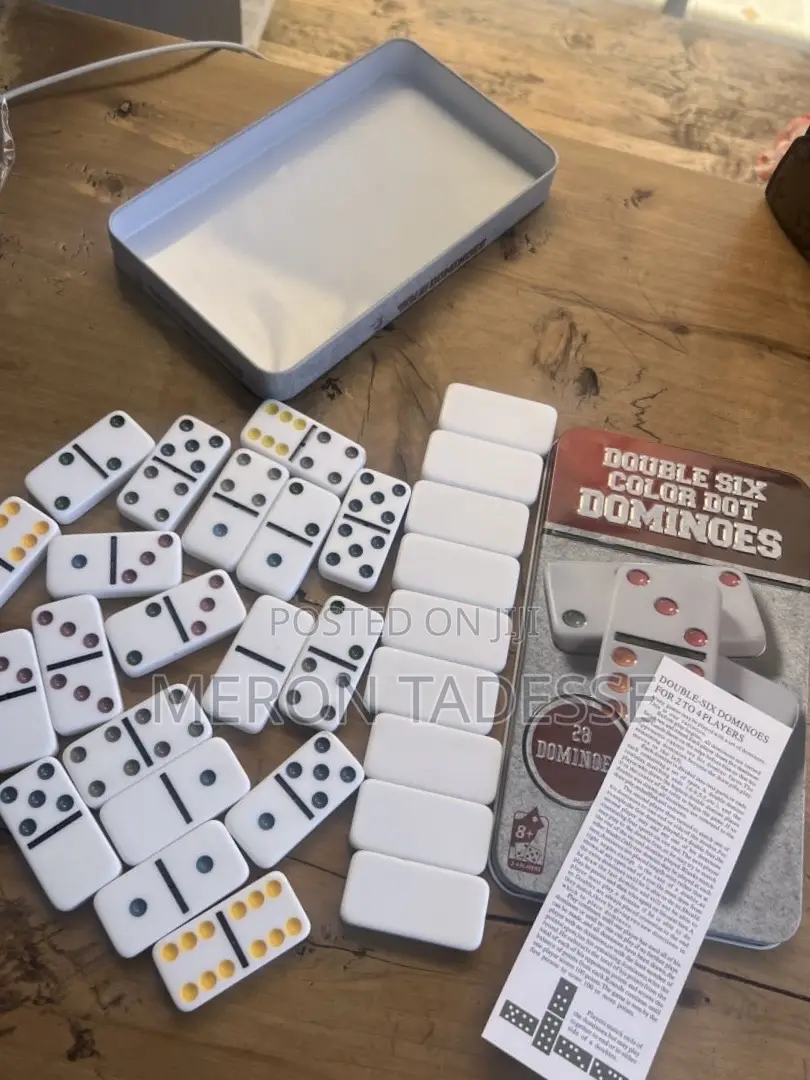 ፕሮፌሽናል ሴራሚክ ዶሚኖስ መጫወቻ | ጨዋታ Ceramic Dominoes