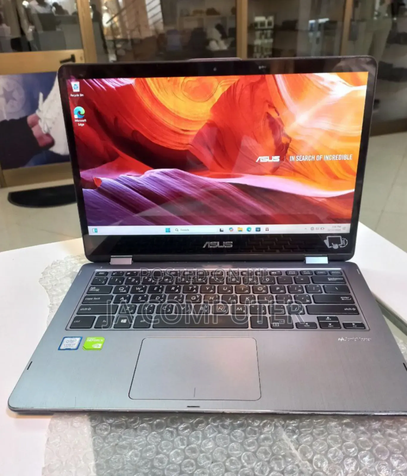 New Laptop Asus VivoBook Flip 14 TP410UA 8GB Intel Core I7 HDD 1T