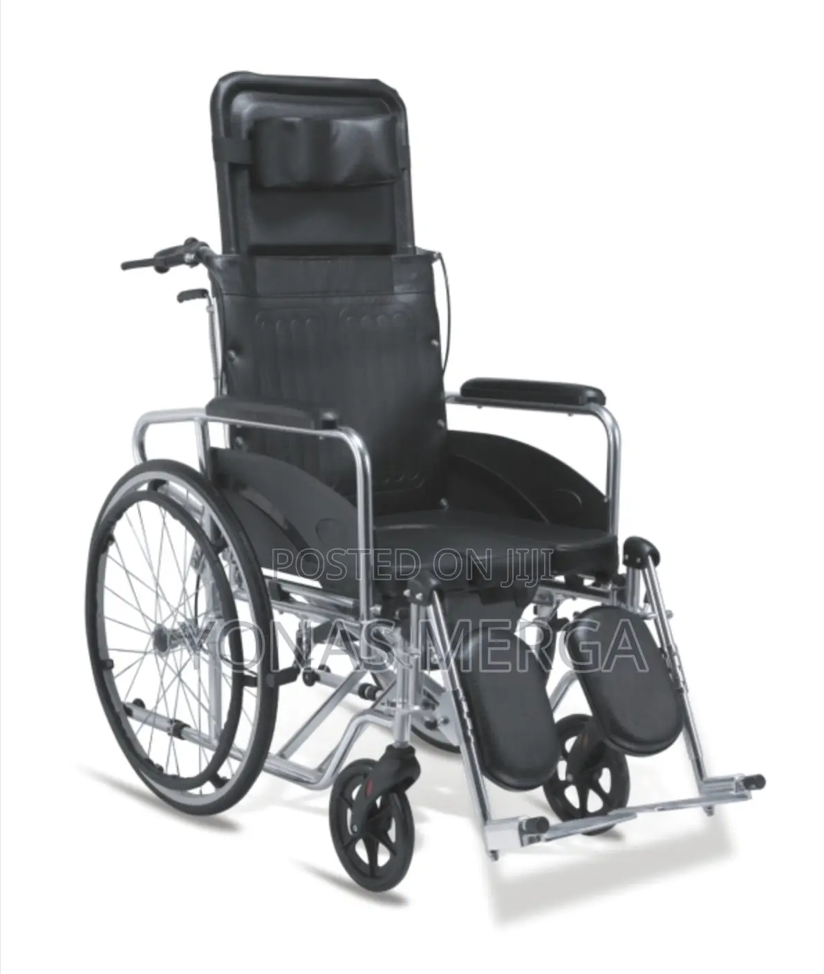 Wheelchairs昂ዊልቼር#Reclining U Cut Commode Wheelchair – UH 119