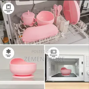 Complete Silicone Baby Feeding Set – Safe Durable