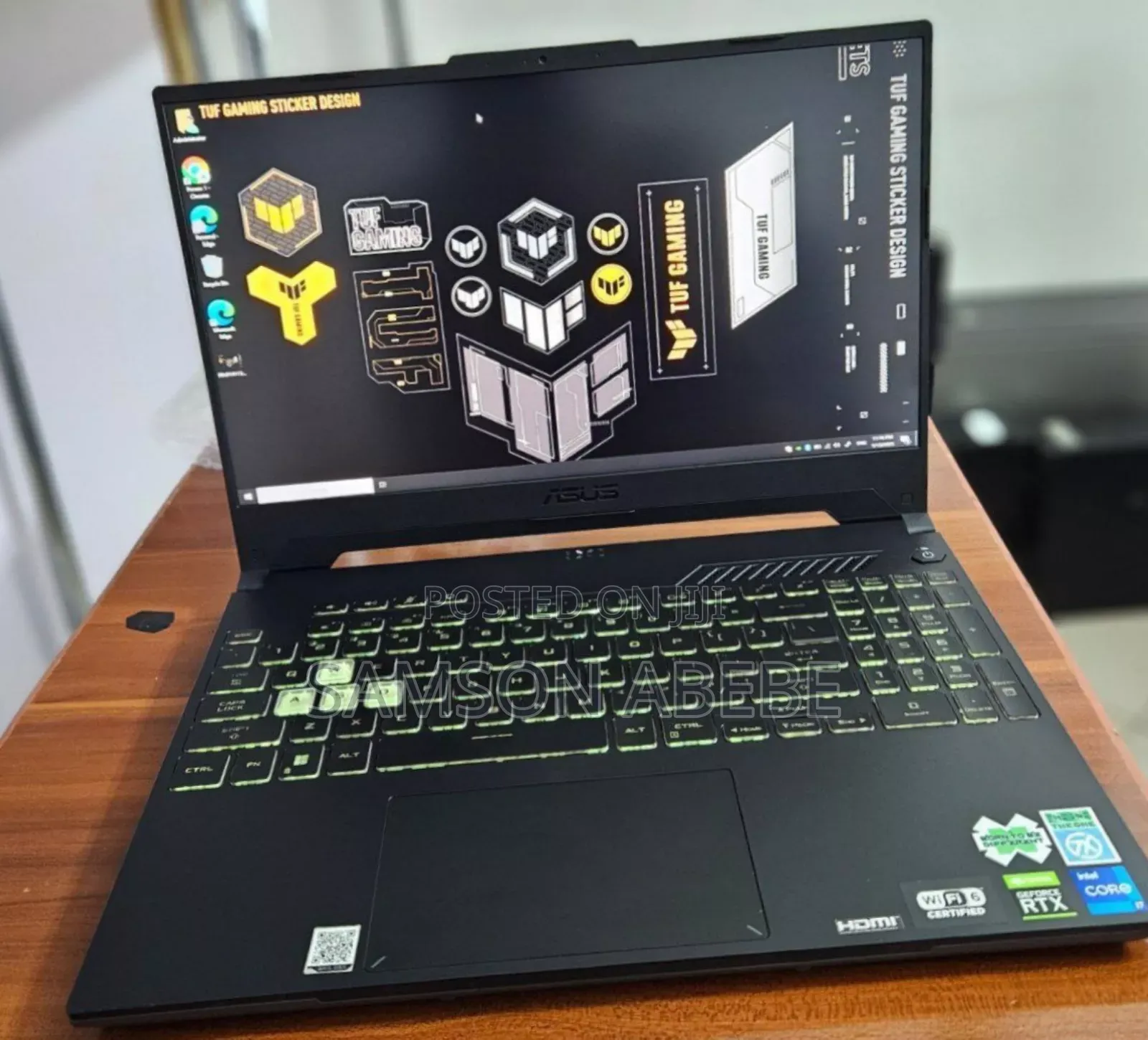 New Laptop Asus TUF Gaming A15 16GB Intel Core I7 SSD 512GB