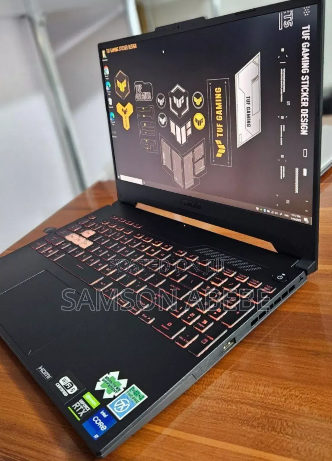 New Laptop Asus TUF Gaming A15 16GB Intel Core I7 SSD 512GB