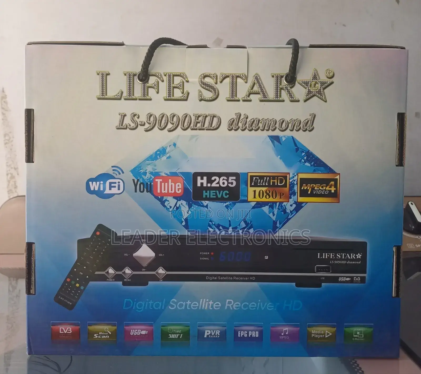 Lifestar Digital Satellite Receiver HD LS-9090HD