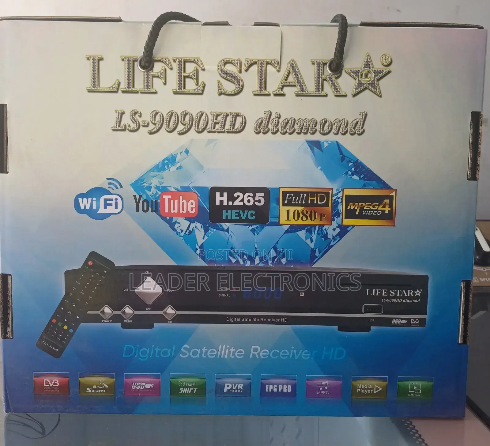 Lifestar Digital Satellite Receiver HD LS-9090HD