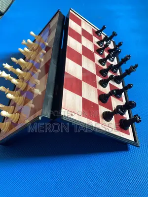 Magnetic Foldable Chessboard Chess Game ማግኔቲክ ቼዝቦርድ ቼስቦርድ