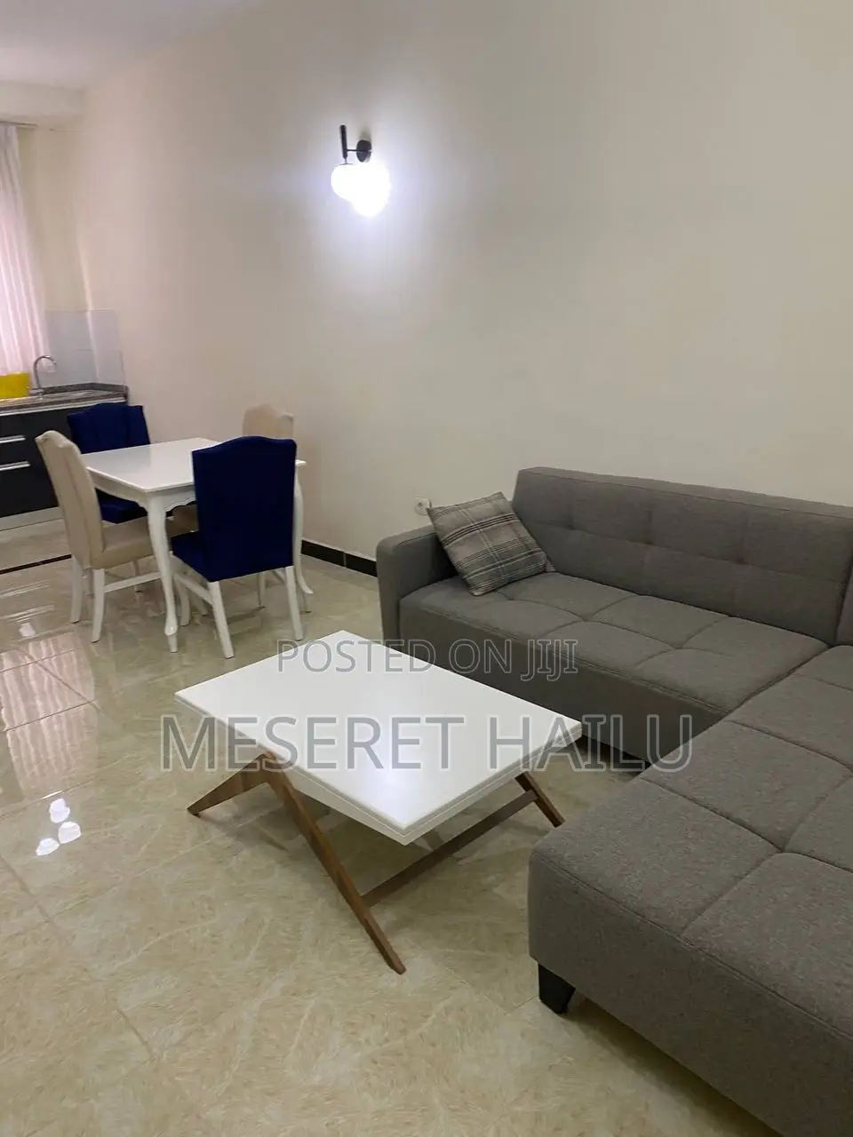 Furnished 1bdrm Apartment in Bole Atelase for rent