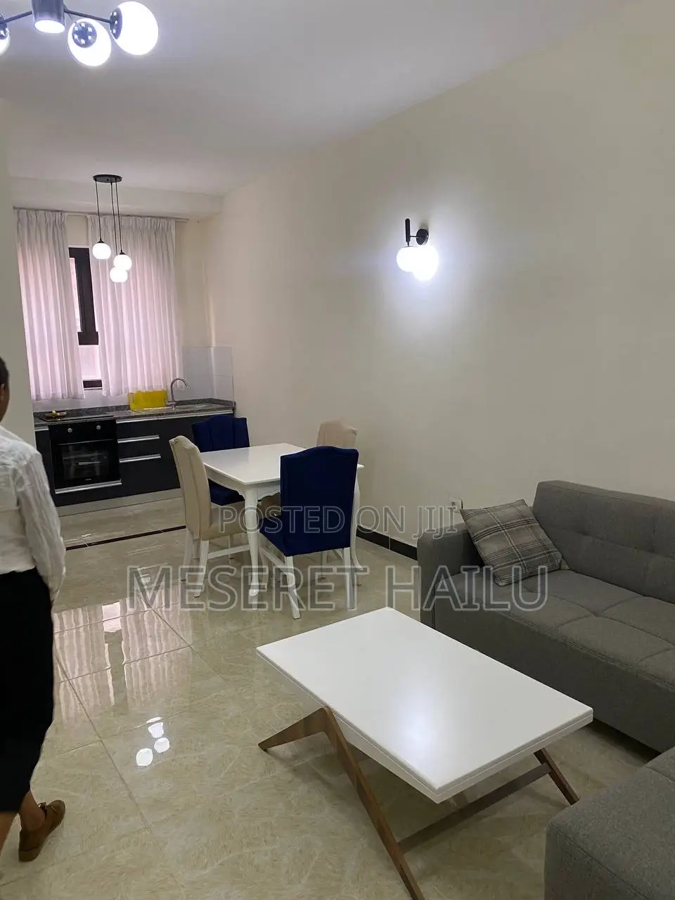 Furnished 1bdrm Apartment in Bole Atelase for rent