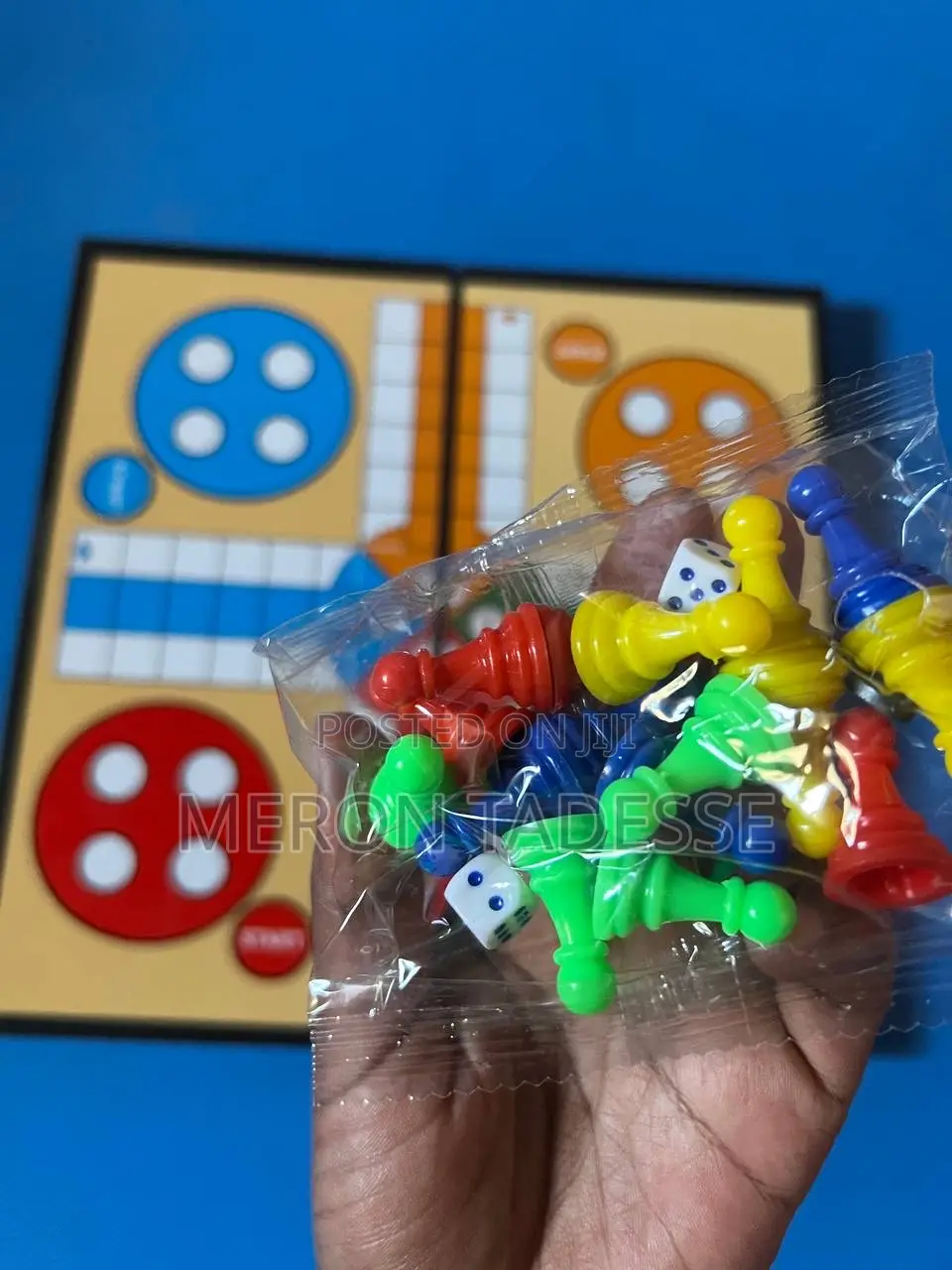 LUDO + CHESS + CHECKERS ዳማ + ሉዶ Price 3200
